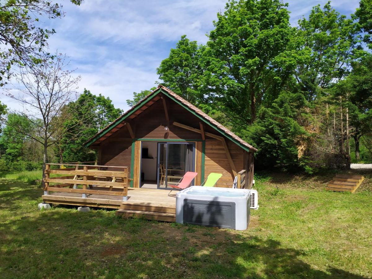 Camping Domaine De Senaud Albon Exterior photo
