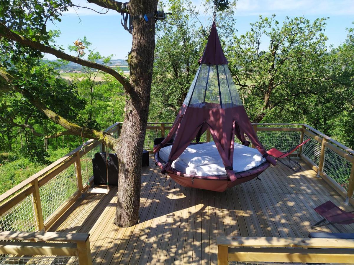 Camping Domaine De Senaud Albon Exterior photo