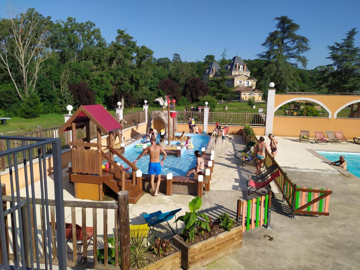 Camping Domaine De Senaud Albon Exterior photo