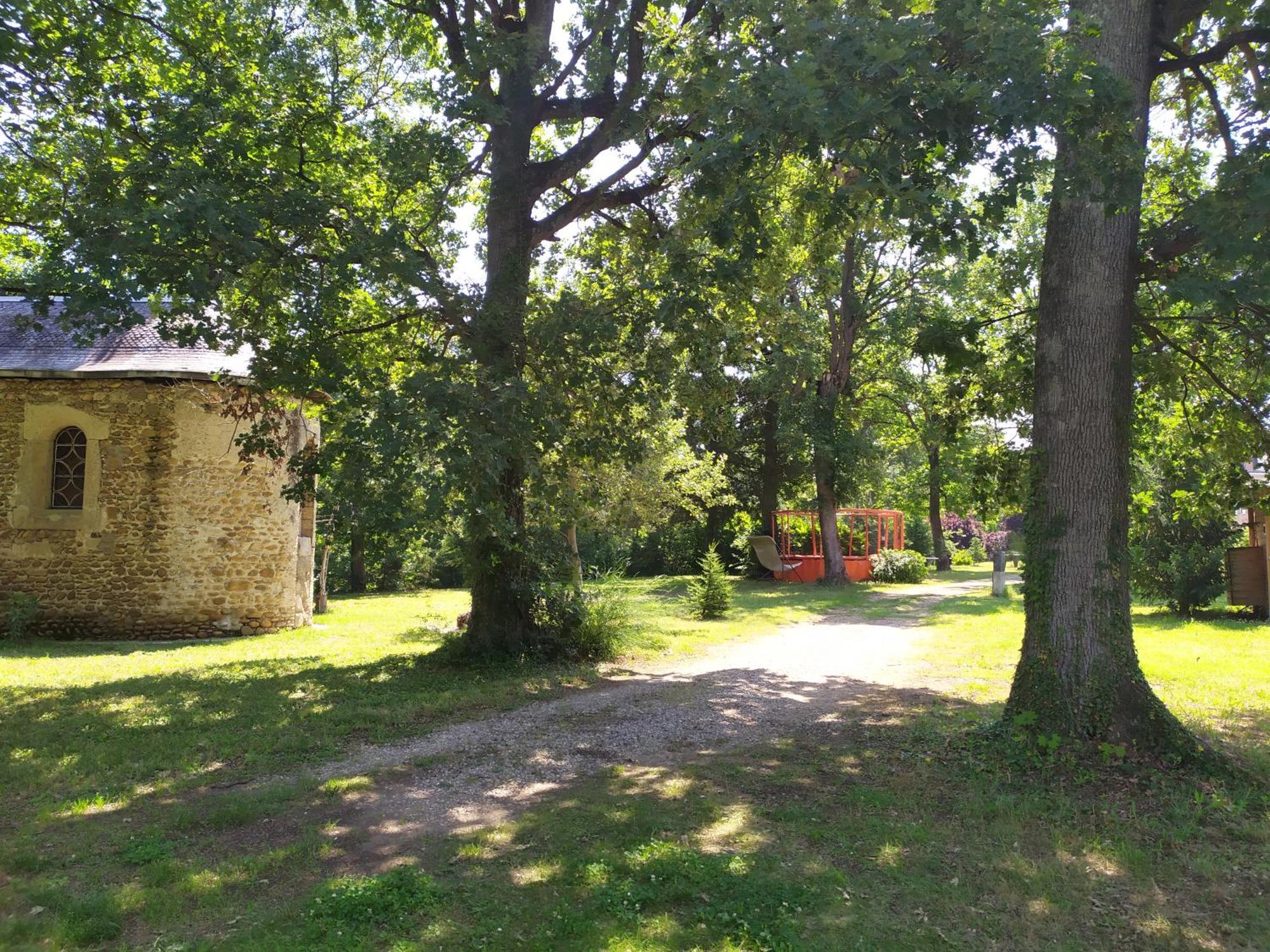 Camping Domaine De Senaud Albon Exterior photo